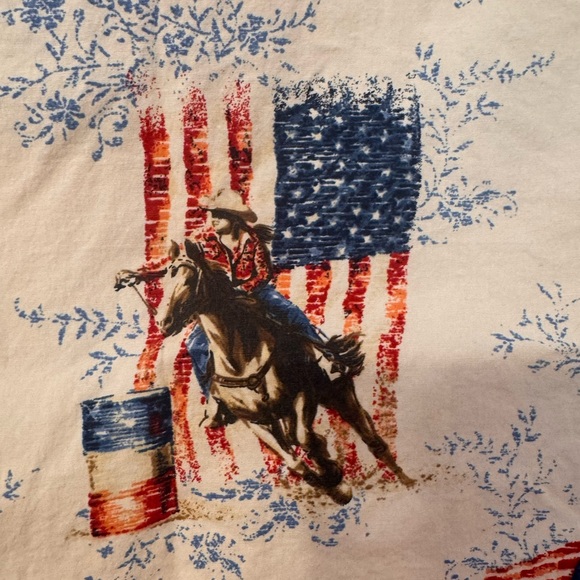 Legacy Falls For Her Western Rodeo Cowgirl Sleeveless Top Size large - Picture 8 of 13